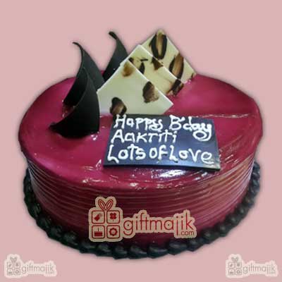 send delicious blueberry cake